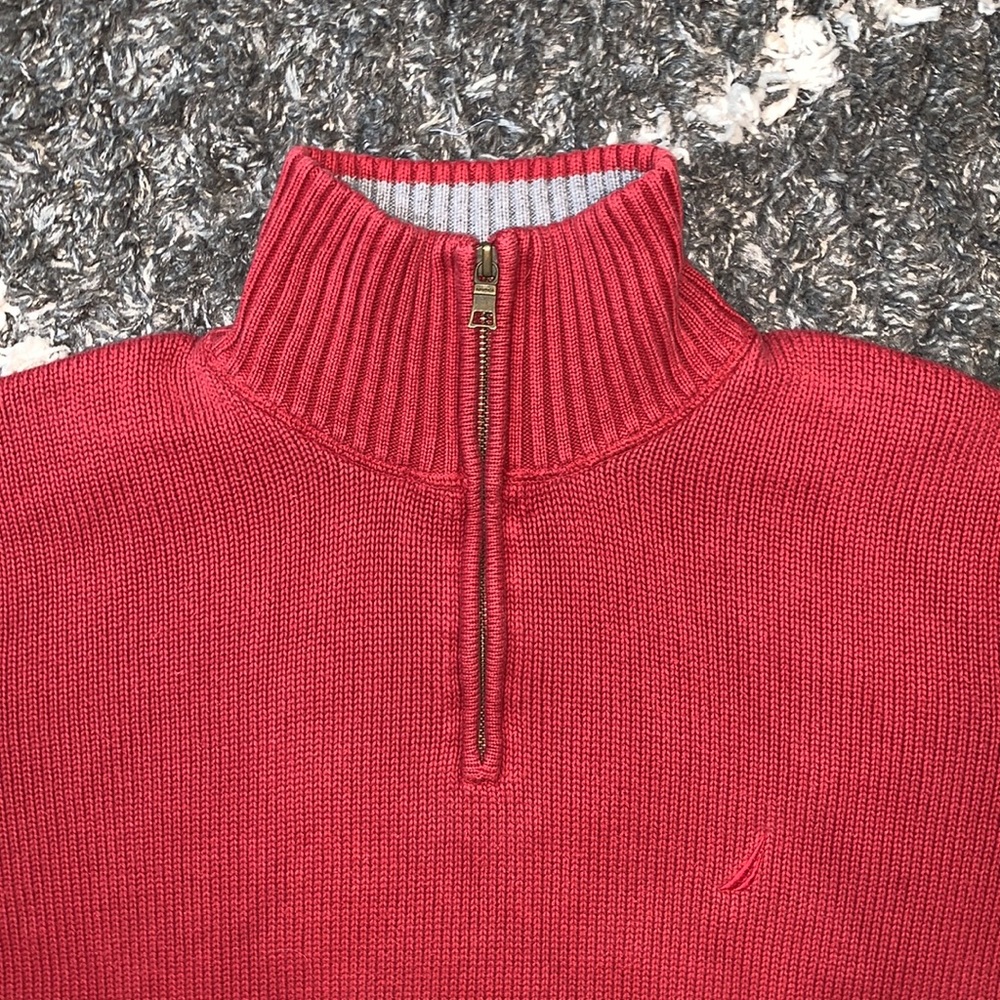 Nautica knit quarter zip sweater - Picture 4 of 9